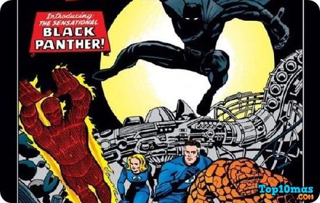 Debutó en una edición de los cuatro fantásticos debut-pantera-negra-curiosidades-datos