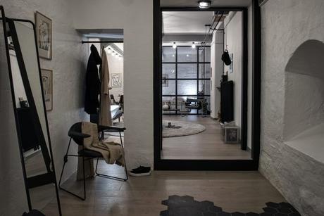 pia wallen manta cross blanket local bajo sueco estilo nórdico estilo masculino estilo industrial decoración nordica oscura decoración interiores 