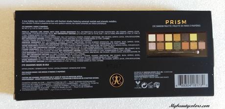 Anastasia beverly hills, paleta 