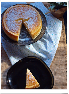 Cheesecake japonesa de 3 ingredientes Cheesecake japonesa de 3 ingredientes