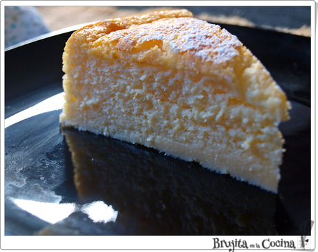 Cheesecake japonesa de 3 ingredientes