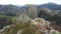 Peña Pagadin, vistas a la Sierra de Coronas