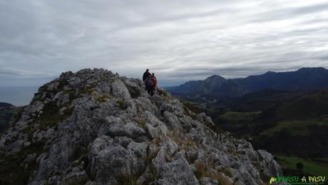 Arista a Peña Pagadín, Ribadesella