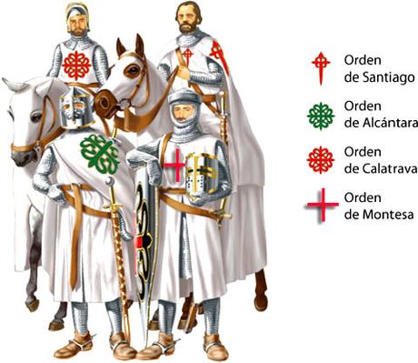 Resultado de imagen de Ordenes de Calatrava, Alcántara y Santiago