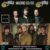 Concierto de Ayer y Linqae en Costello Club
