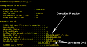 Cómo saber la IP de tu ordenador