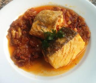 Bacalao a la vizcaína