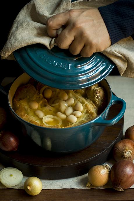 SOPA DE CEBOLLA EN COCOTTE