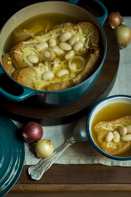 SOPA DE CEBOLLA EN COCOTTE