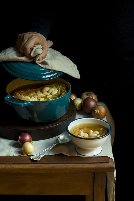 SOPA DE CEBOLLA EN COCOTTE