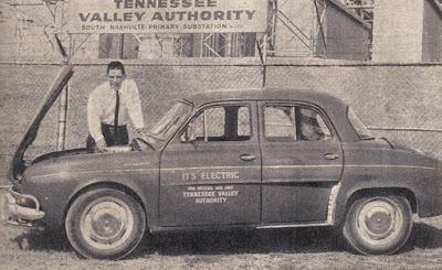 Renault Dauphine eléctrico Renault Dauphine eléctrico