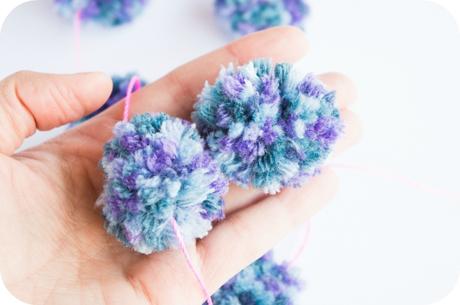 DIY: Guirnalda de pompones