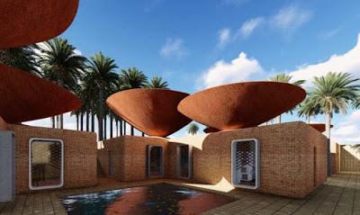 Arquitectura sostenible: Concave Roof Arquitectura sostenible: Concave Roof