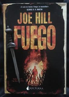 Portada del libro Fuego, de Joe Hill