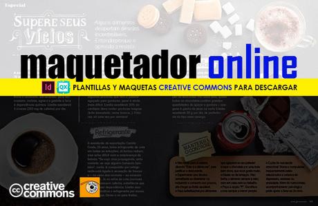 Maquetador Online Plantillas y Maquetas Gratis de Revistas, Prensa y Publicidad para Descargar