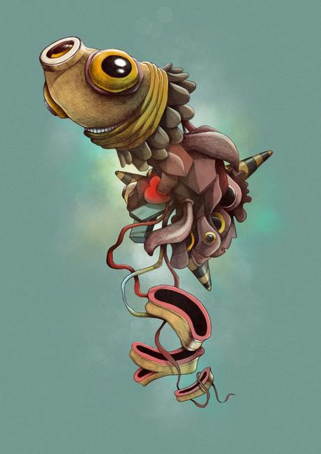 “Monsters”, las extrañas criaturas ilustradas que se pasean por Chernóbil “Monsters”, las extrañas criaturas ilustradas que se pasean por Chernóbil