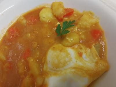 AJOPOLLO con PATATAS (Receta Tradicional de Jaén, Granada y Almería)