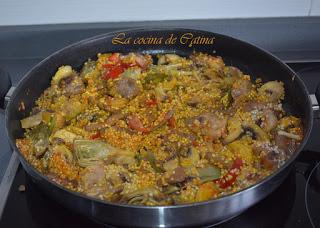 Arroz de invierno con sabor a romero y tomillo Arroz de invierno con sabor a romero y tomillo