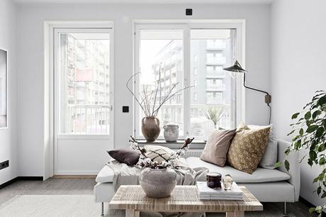 HOME TOUR: blanco, beis y gris escandinavo HOME TOUR: blanco, beis y gris escandinavo