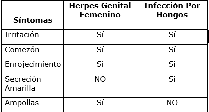 Herpes Genital Femenino Sintomas
