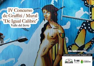 IV Concurso de graffiti / mural Concurso graffiti mural Igual Calibre