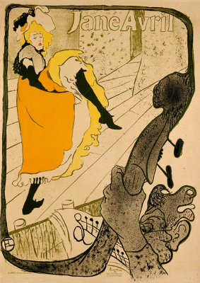 Los carteles de Toulouse-Lautrec.