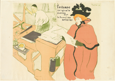 Los carteles de Toulouse-Lautrec.