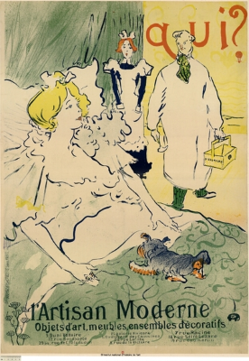 Los carteles de Toulouse-Lautrec.