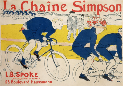 Los carteles de Toulouse-Lautrec.