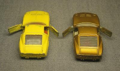 Lamborghini Miura de Matchbox comparado