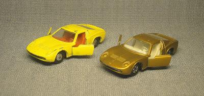 Lamborghini Miura de Matchbox comparado