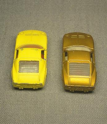 Lamborghini Miura de Matchbox comparado