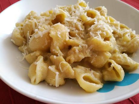 PASTA CON CREMA DE PUERRO Y CALABACÍN #ASALTABLOGS