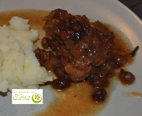 Solomillo al Pedro Ximenez con dátiles y pasas