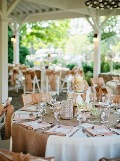 Decoración de Eventos con Arpillera o Tela de Saco Decoración de Eventos con Arpillera o Tela de Saco