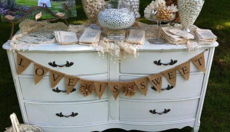 Decoración de Eventos con Arpillera o Tela de Saco Decoración de Eventos con Arpillera o Tela de Saco