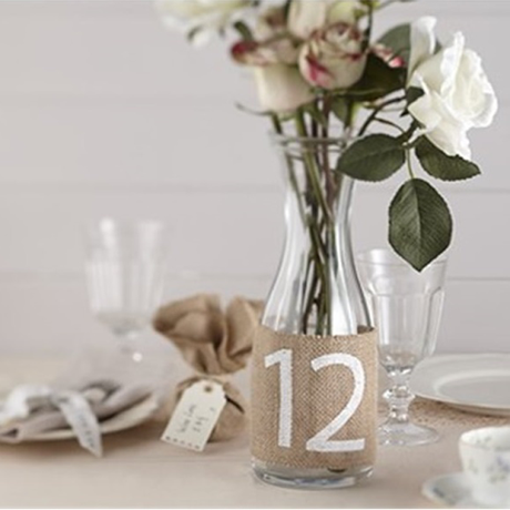 Decoración de Eventos con Arpillera o Tela de Saco Decoración de Eventos con Arpillera o Tela de Saco