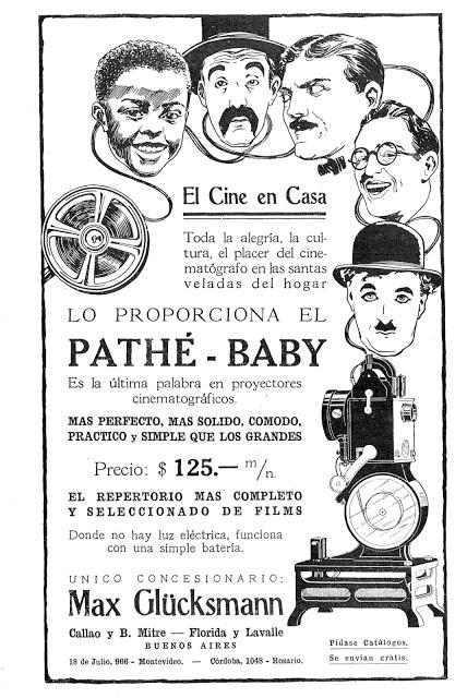 El Pathé Baby: cuando el  cine se hizo 