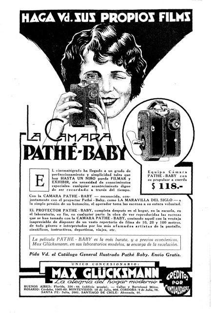El Pathé Baby: cuando el  cine se hizo 