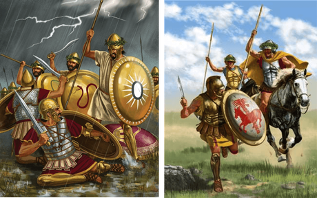 Los Fenicios: El Ejército, la Marina y la guerra.