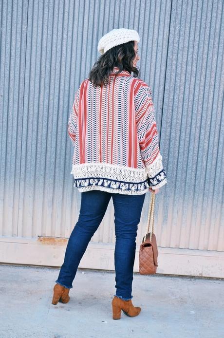 Cómo llevar un kimono en invierno