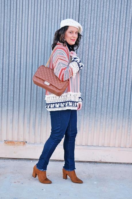 Cómo llevar un kimono en invierno