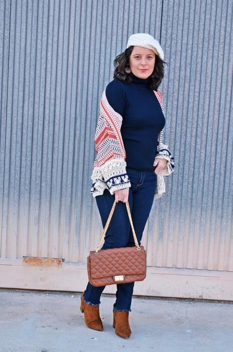 Cómo llevar un kimono en invierno