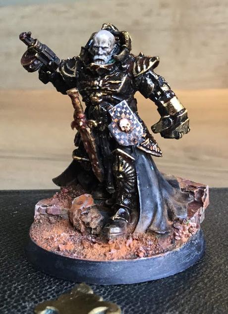 Figura de John Blanche traspapelada/sustraída de Warhammer World