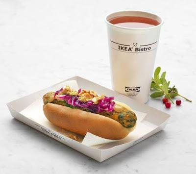El perrito caliente vegano de IKEA El perrito caliente vegano de IKEA