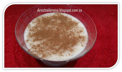 Arroz con leche de coco