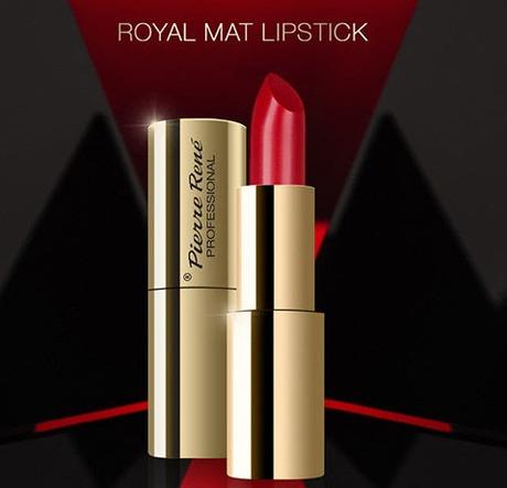 Nuevos tonos de los labiales “Royal Mat Lipstick” de PIERRE RENÉ
