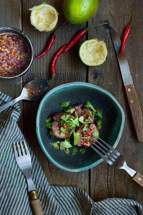 Rabitos de cerdo estilo Thai en slow cooker Rabitos de cerdo estilo Thai en slow cooker