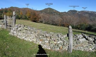 Las Chanas-Picu la Balsa-Picu'l Mofusu (Cuitu la Carisa)-Porciles-El Melón