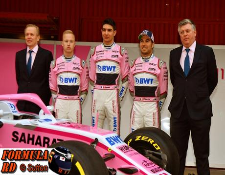 Force India presenta el VJM11, el Pink Panther | Presentación en Barcelona